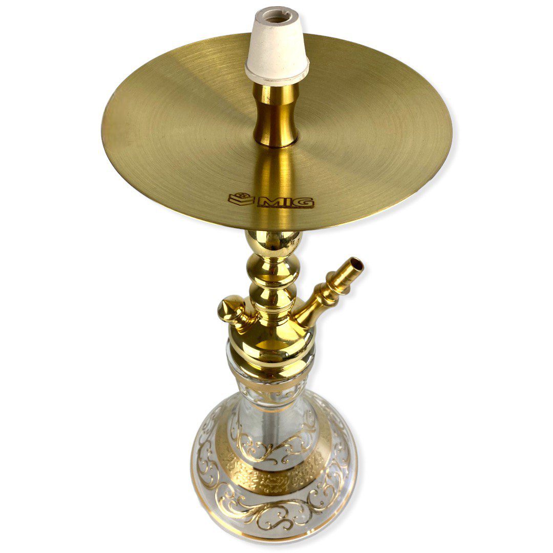 Cachimba Mig Mini Tradi Clear Gold Tc