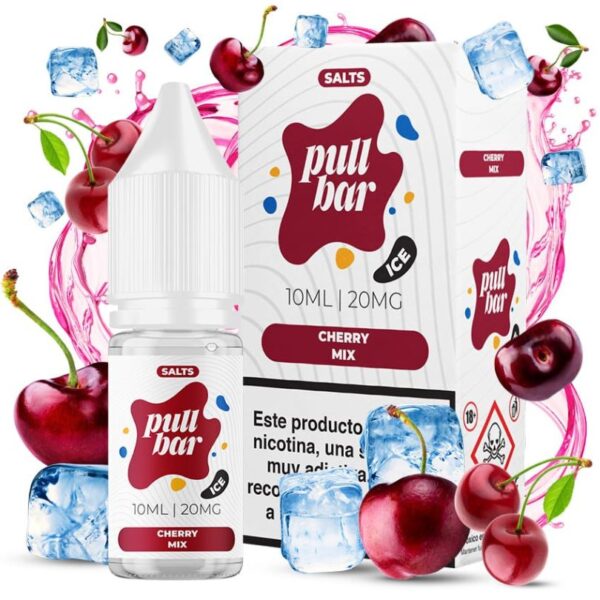 CHERRY MIX - SALES DE NICOTINA PULL BAR 10 ML