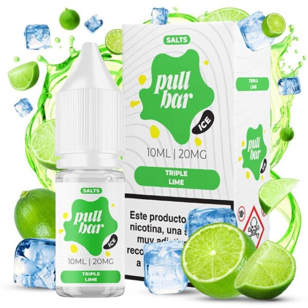 TRIPLE LIME - SALES DE NICOTINA PULL BAR 10 ML