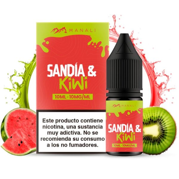 SANDIA KIWI - SALES DE NICOTINA MANALI SALTS 10 ML