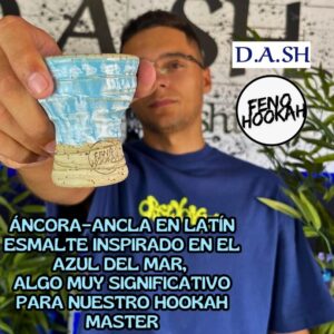 cazoleta áncora fenohookah x dash